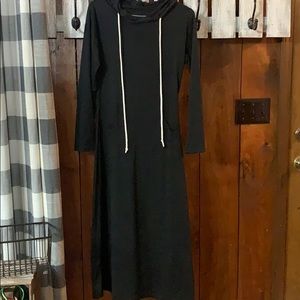 Black Hoodie dress
